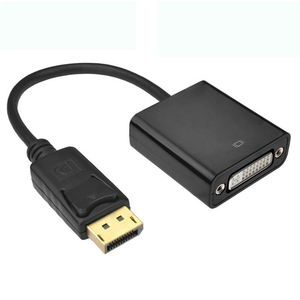 Convertisseur adaptateur DisplayPort mâle vers DVI femelle