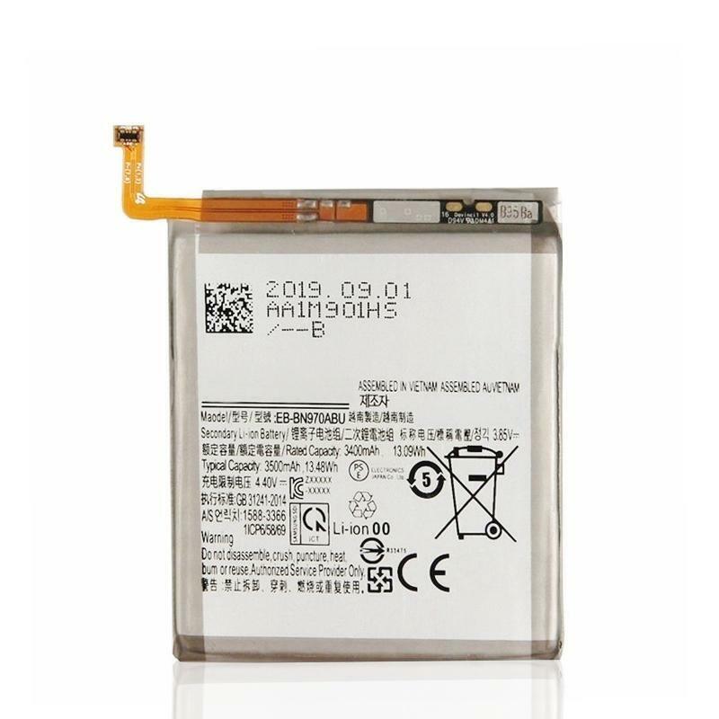 Batterie de remplacement pour Samsung Galaxy Note 10 (N970), EB-BN970ABU EB-BN970ABE