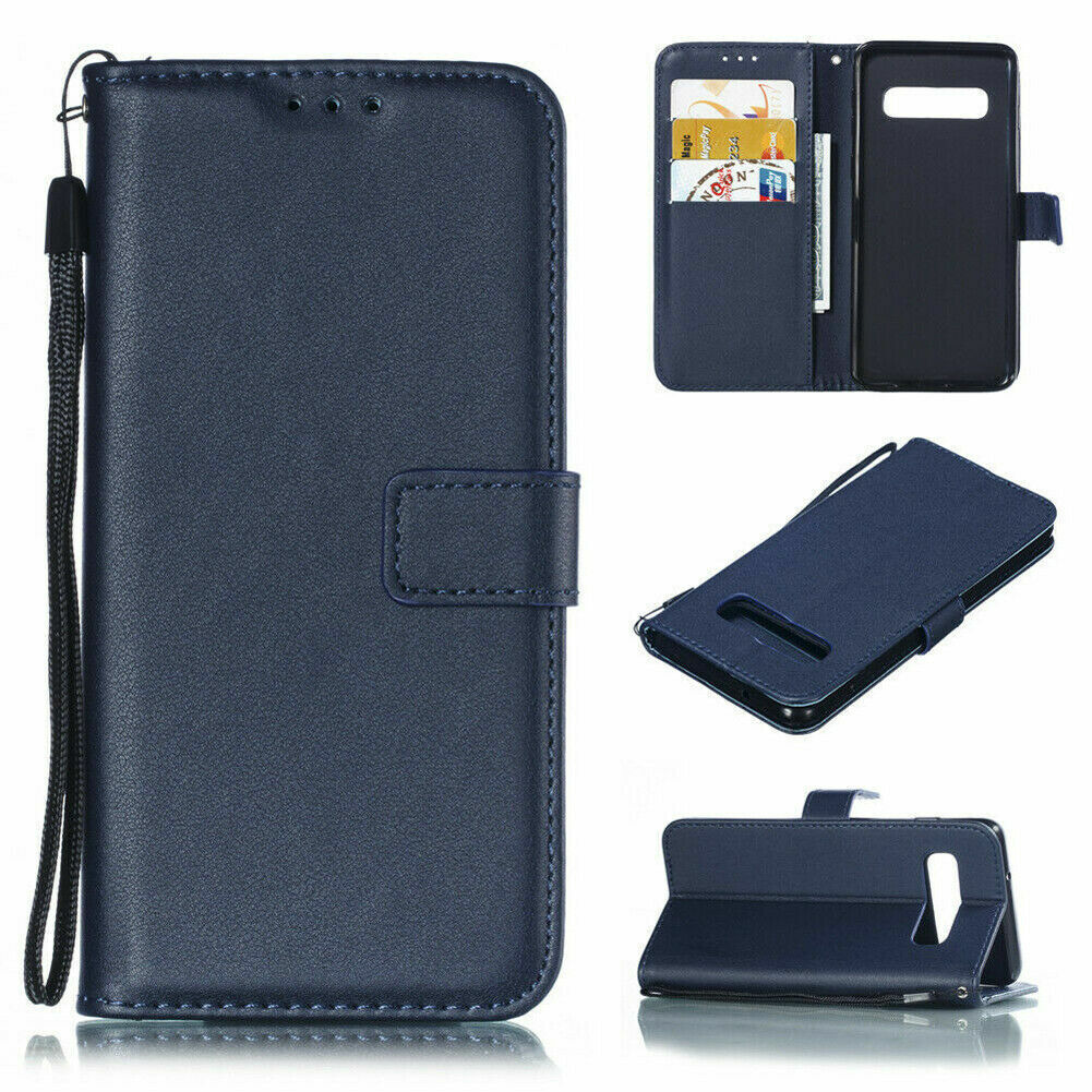 Leather Folio Wallet Case for Samsung Galaxy S10e