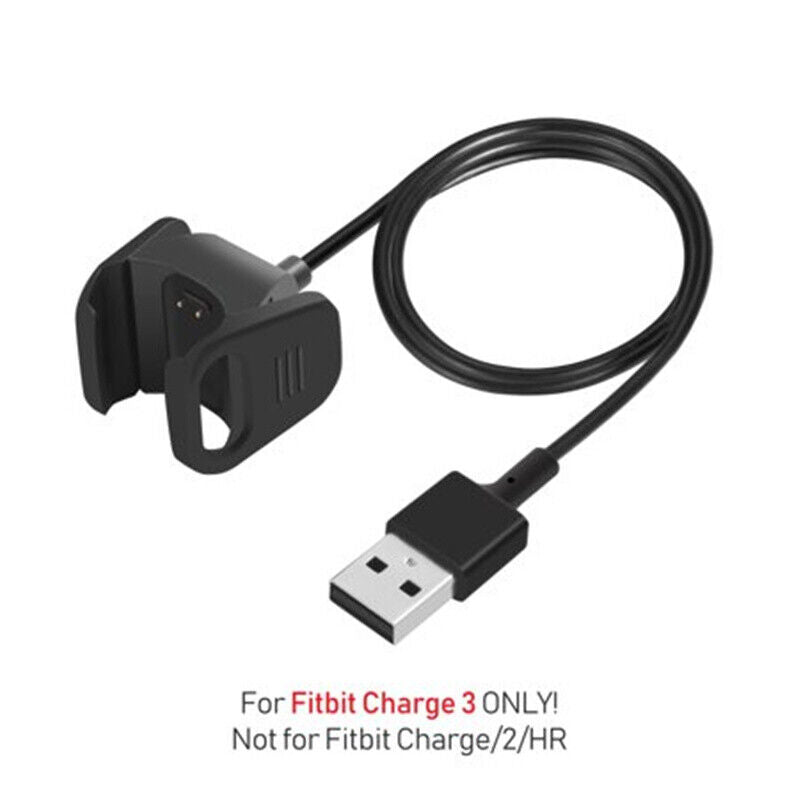 USB Charging Cable for Fitbit Charge 3