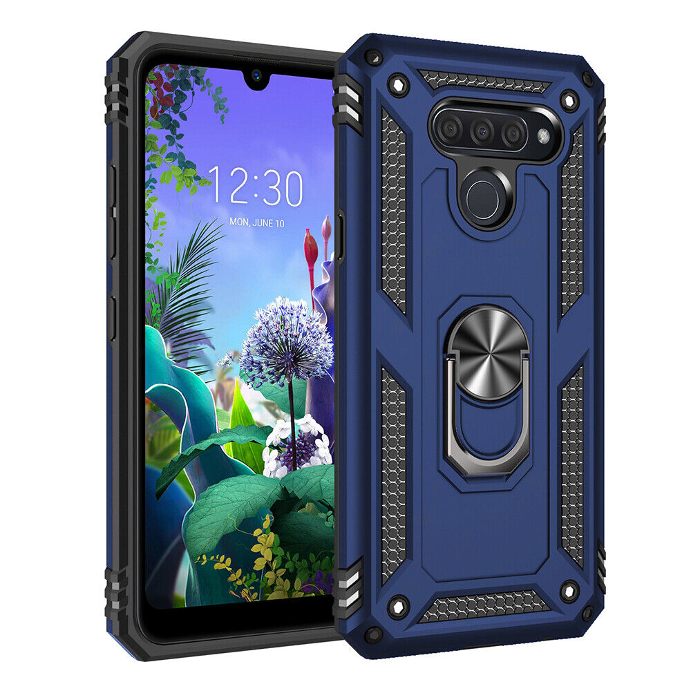 Hybrid Ring Case for LG Q60