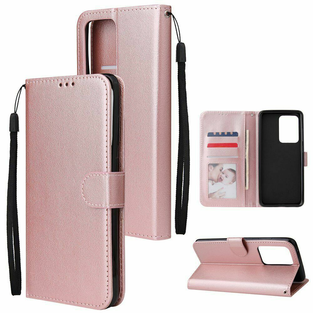 Leather Folio Wallet Case for Samsung Galaxy S20 Ultra