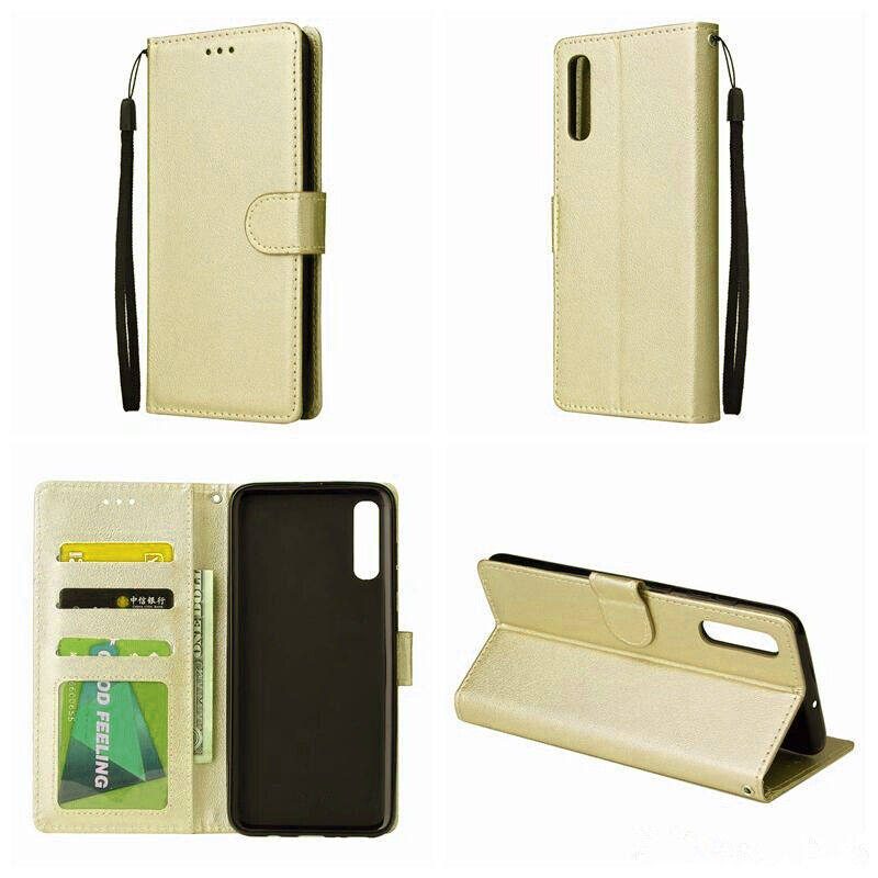 Etui Portefeuille Folio en Cuir pour Samsung Galaxy A70 / A70s