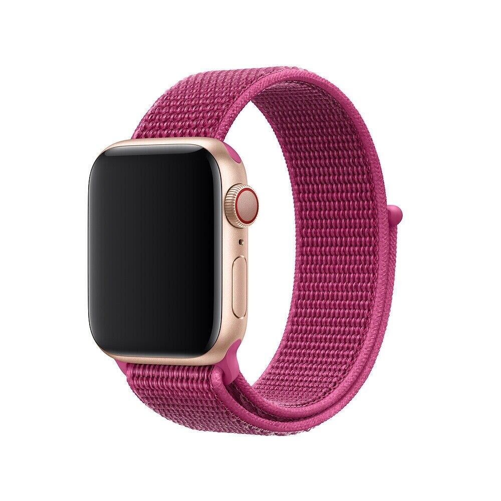 Bracelet de rechange en nylon avec boucle de sport pour Apple Watch iWatch