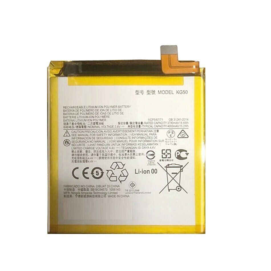 Batterie de remplacement pour Motorola Moto One Hyper, KG50