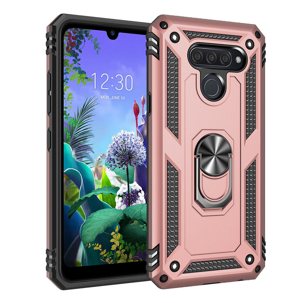 Hybrid Ring Case for LG Q60