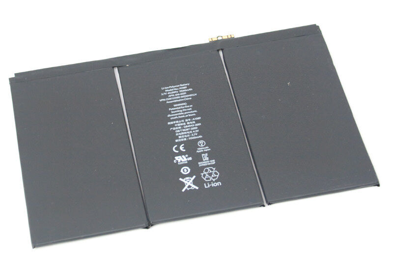 Batterie de remplacement pour iPad 3 (3e génération) / iPad 4 (4e génération) A1389 A1430, 11560 mAh