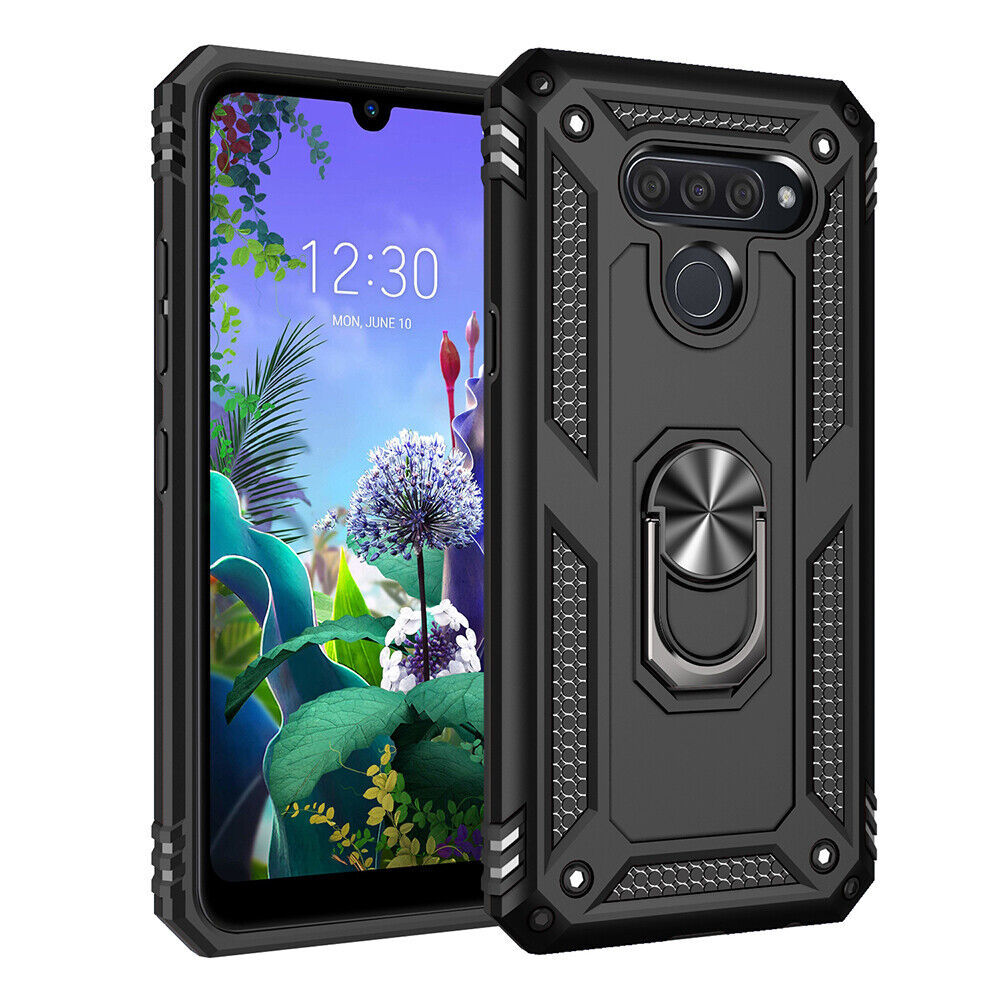 Hybrid Ring Case for LG Q60