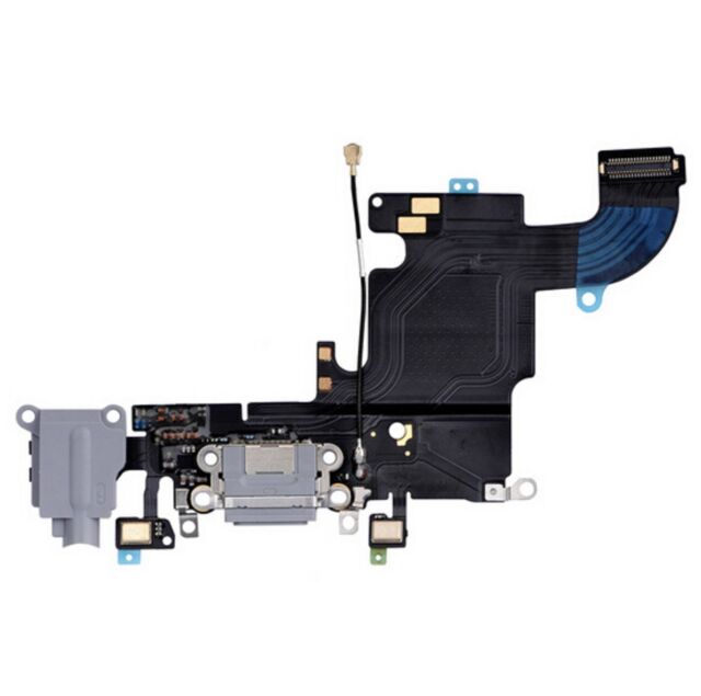 USB Charging Port Audio Jack & Mic Flex Cable for iPhone 6